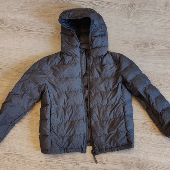 UNICLO Other - UNICLO kids feather jacket, grey, 8-9 years ✳️✳️✳️